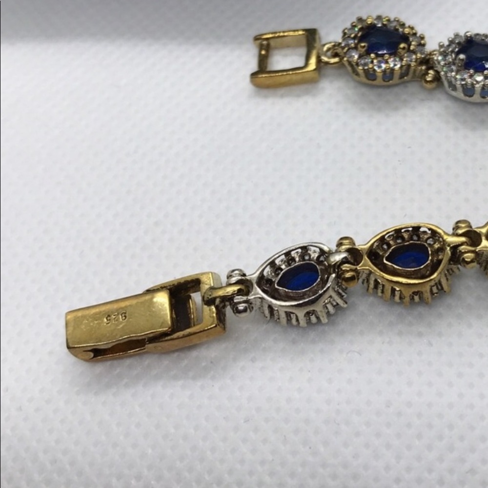 Turkish 925 Sterling Silverand bronze, topaz a - Picture 5 of 5